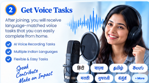 Step 2: receive language-based AI Voice tasks after joining